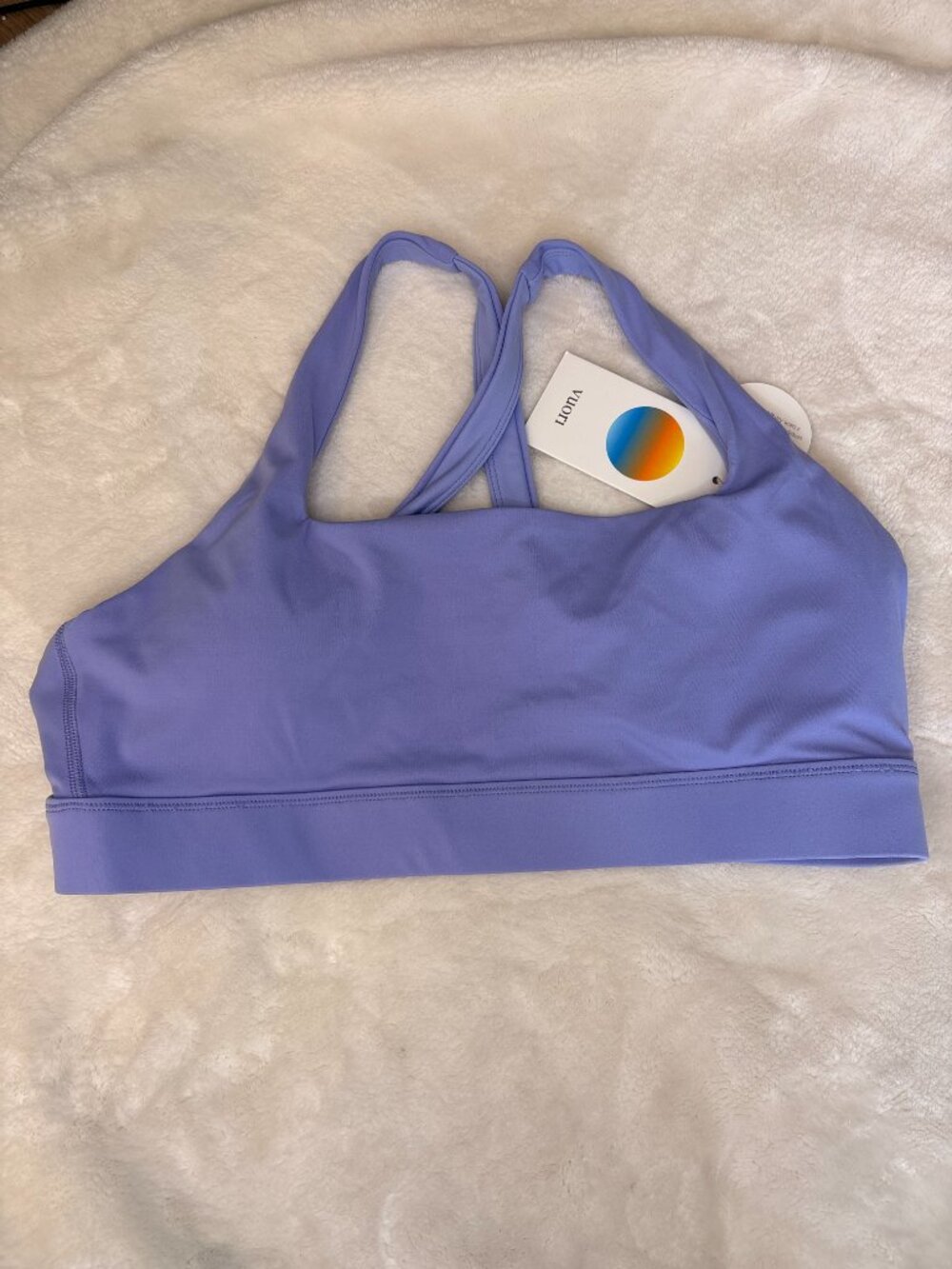 NWT Vuori Daily Form Bra Color: Hyacinth Size: Medium